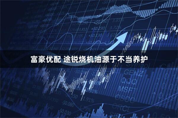 富豪优配 途锐烧机油源于不当养护